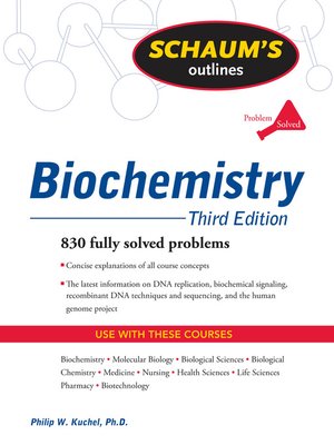 cover image of Biochemistry